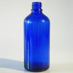 100ml blue bottle