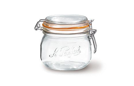 250ml Le Parfait Bocal embossed jar