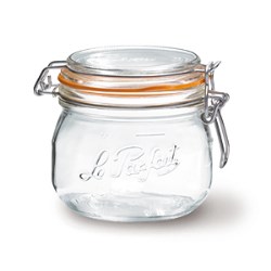 250ml Le Parfait Bocal embossed jar