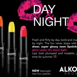 Ready for summer with the Moonlight Kiss Fluo Lipsticks!