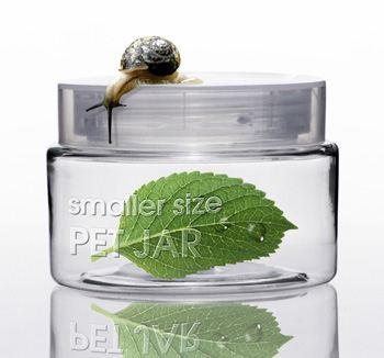 New PET jars, available in smaller sizes