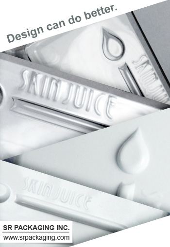 Embossed and debossed logos and patterns by SRP