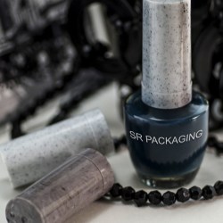SR Packaging presents PP caps with flow banding texture