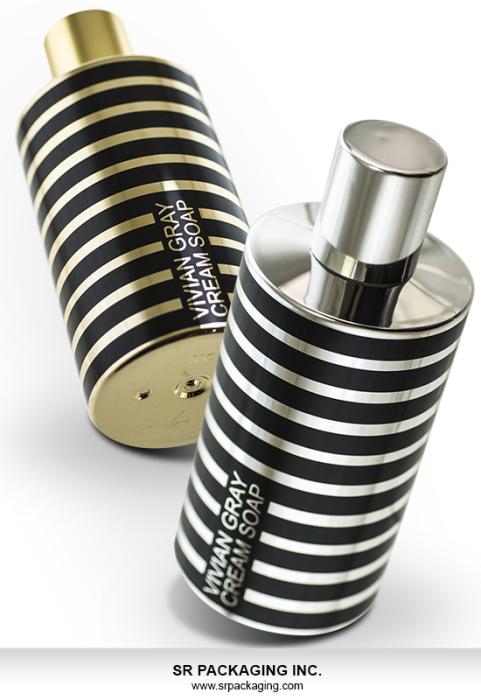 SR Packaging now offers striped printing on metallized components