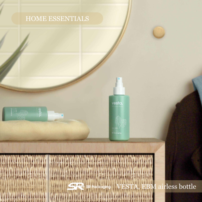 This is VESTA, the EBM Airless Bottle for Home Essentials