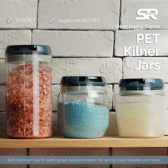 Updated closure gives PET Kilner Jars the perfect punch!