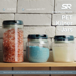 Updated closure gives PET Kilner Jars the perfect punch!