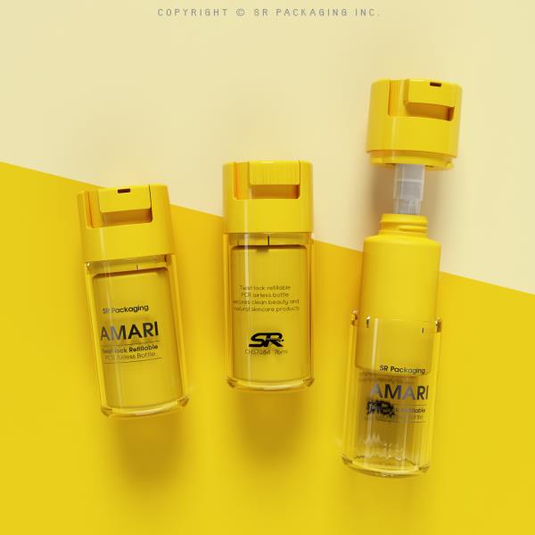 Post-consumer recycled: PCR Airless Bottle
