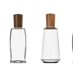 The new Vetroelite trio: The King bottle
