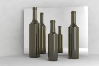 The Ecochic bottle by Vetroelite is ecologically fashionable