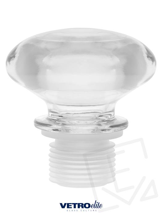 Tappo decanter Fleur c/plas.25
