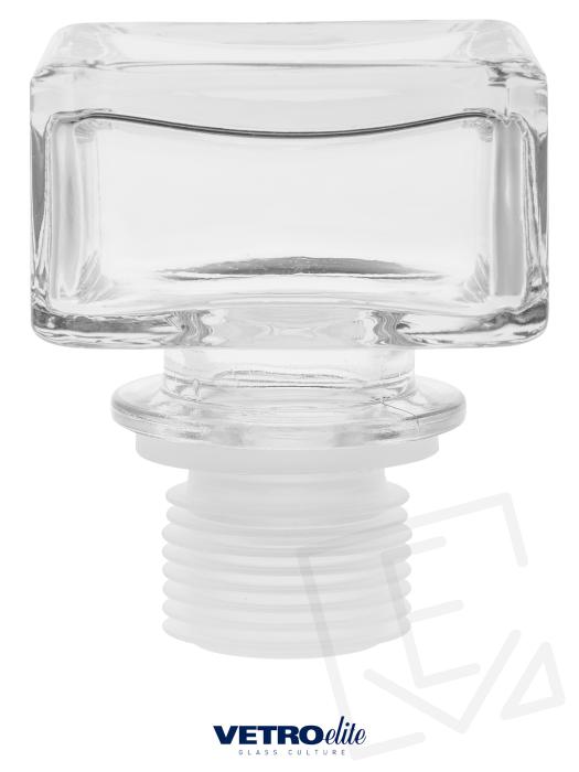 Tappo decanter Quadro c/plas.25