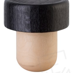 Tappo T-Wood 31x13-19,5 nero