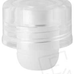 Tappo V-Light 28 trasp. Gambo 19 bianco