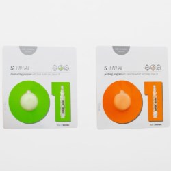 Face masks with and without treatment in vials