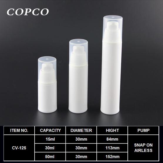 15/30/50ml Airless bottles #CV125