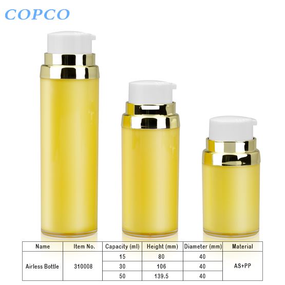 15/30/50ml Airless bottles #310008