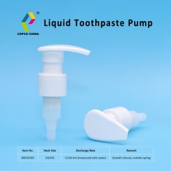 Liquid Toothpaste Pump #05101KD