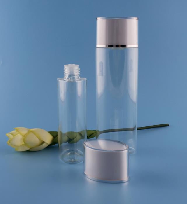 COPCO offers PETG bottles with double-wall AS caps for toner and serum