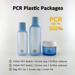 PCR plastic packaging