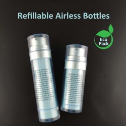 COPCOs refillable airless bottles