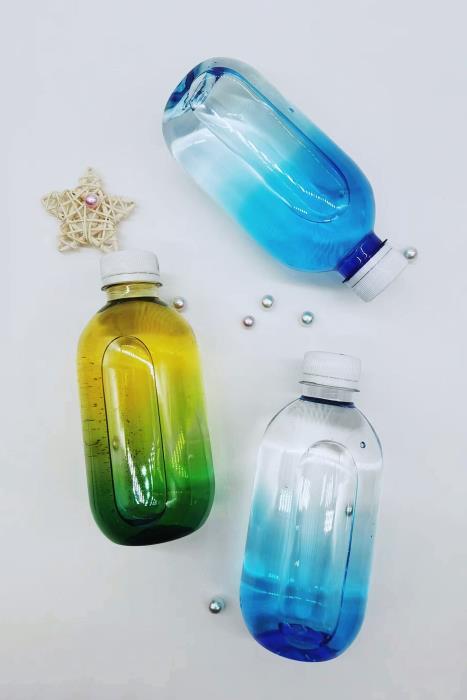 Injection molded gradient color offers a stylish yet sustainable choice
