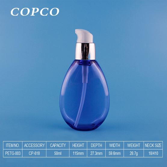 Copcos newly launched PETG bottles