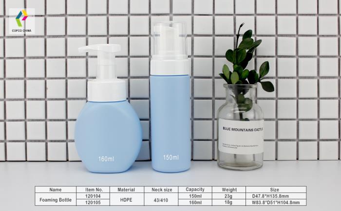 COPCOs HDPE foaming bottles