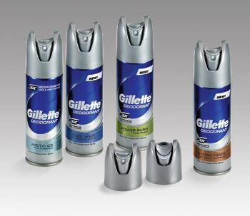 Coster develops a new locking spray cap for Gillette