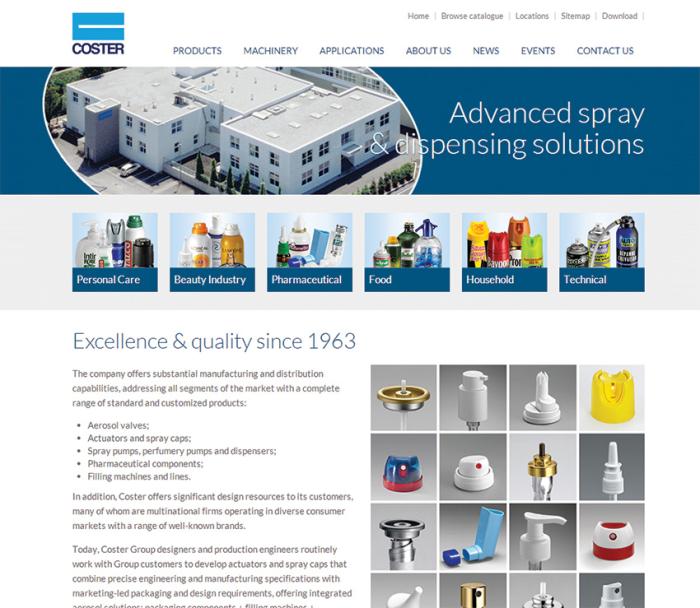 Coster launches new global website