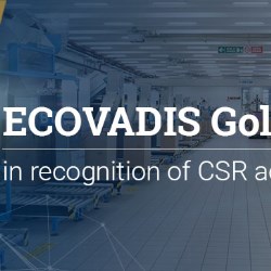 Coster awarded ECOVADIS Gold Medal for CSR achievements
