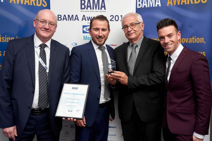 Coster receives two BAMA awards