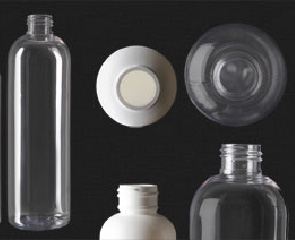 O.Berks stylish Cosmo Round plastic bottles