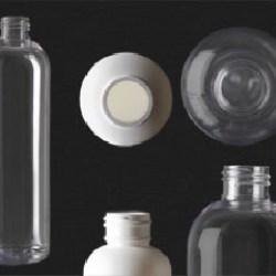 O.Berks stylish Cosmo Round plastic bottles