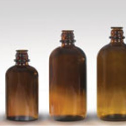 Amber pour-out glass bottles - 100% leak-proof!