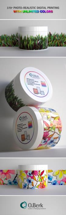 370° Photo-realistic digital printing available