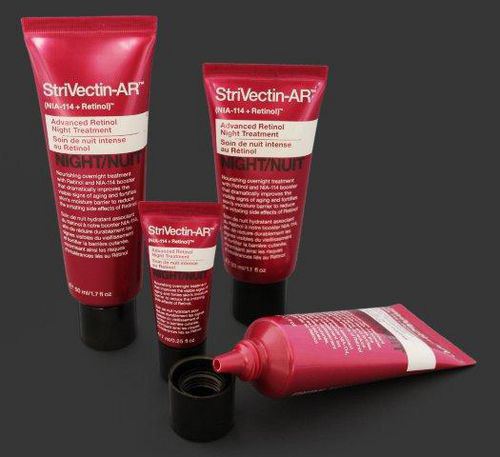 Polyfoil tube suite for StriVectins Retinol Night Treatment