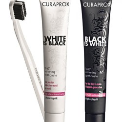 Black is White dental care in the Neopac Softtouch Tube