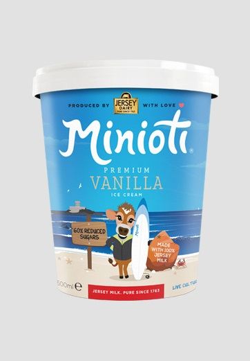 Bunker Creative help develop and launch new Minioti ice cream brand