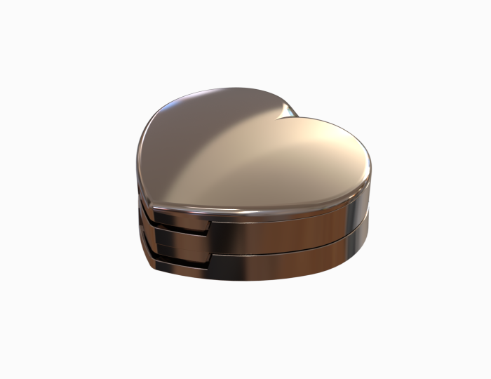 Heart Shaped Compacts 