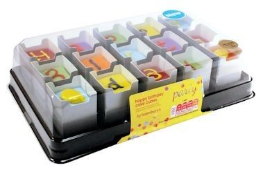 Charpak make birthday cake cubes highly visible for Food Utopia Avana