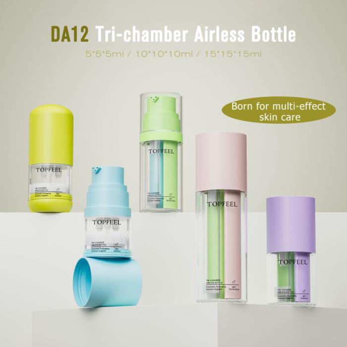 Introducing the DA12 Tri-Chamber Airless Bottle