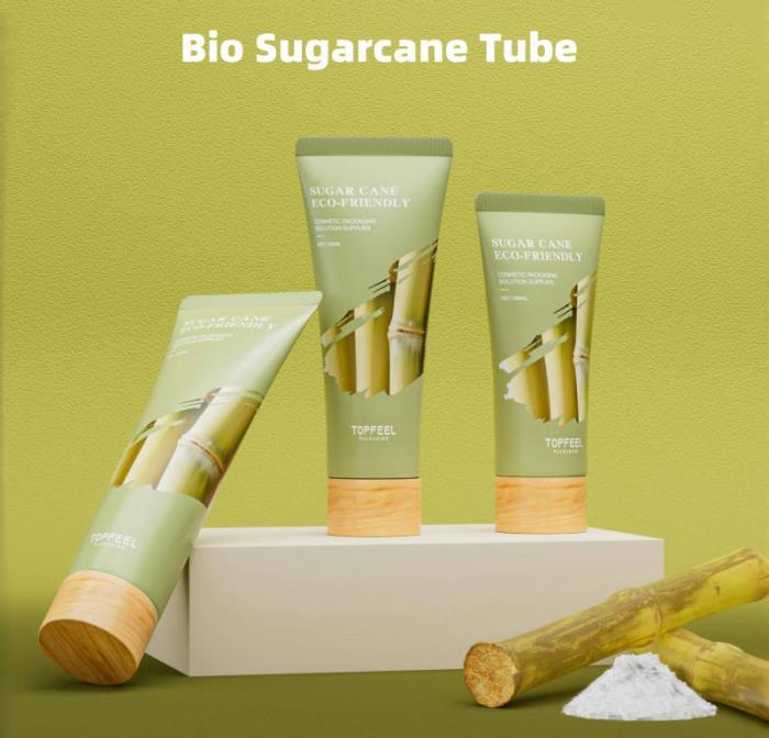 Sugarcane-based eco-friendly tubes