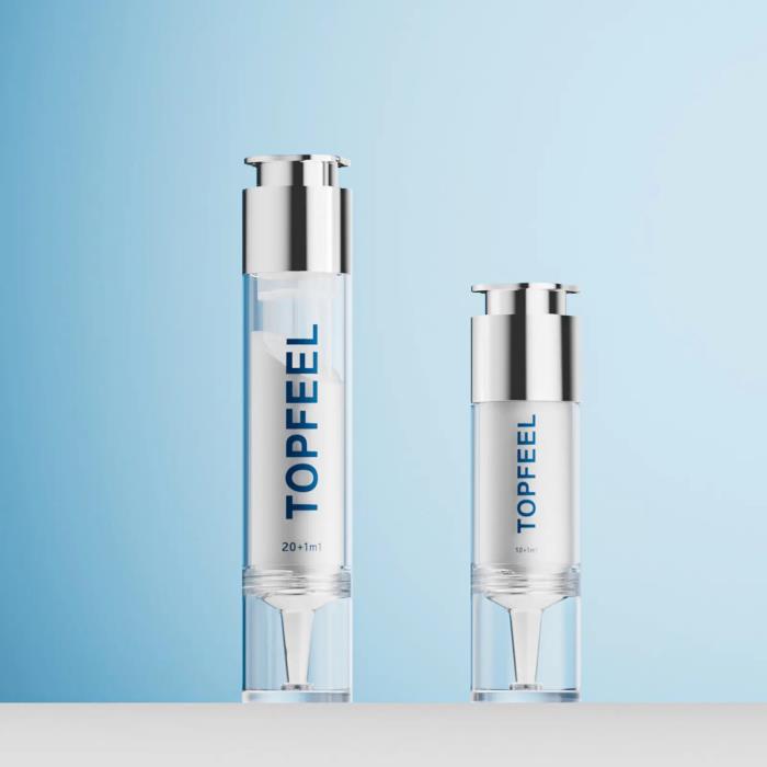 TE17 Dual Phase Serum-Powder Mixing Dropper Bottle