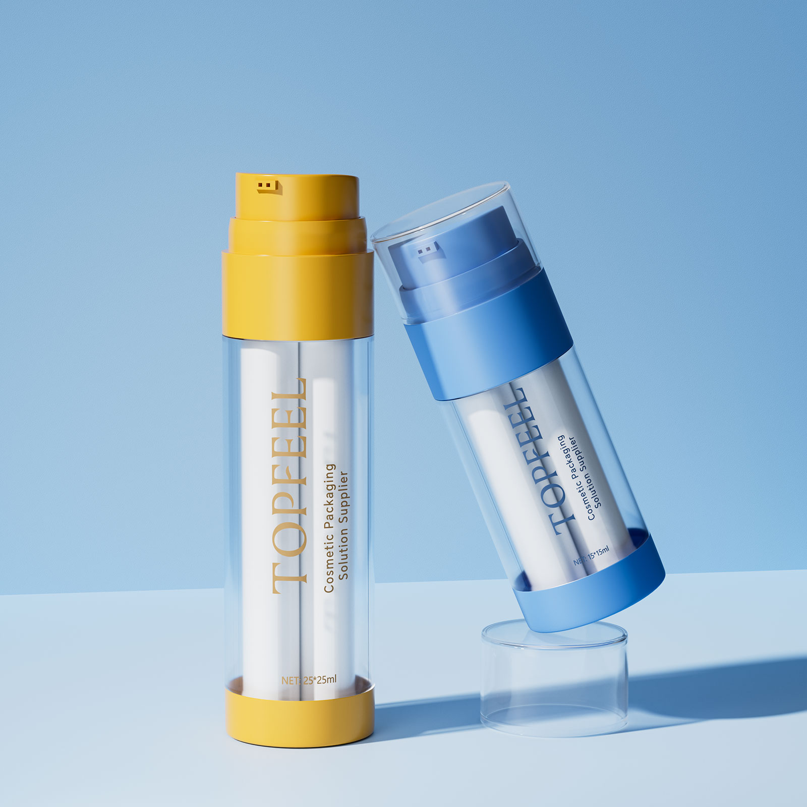 DA05 Dual Chamber Airless Pump Bottle