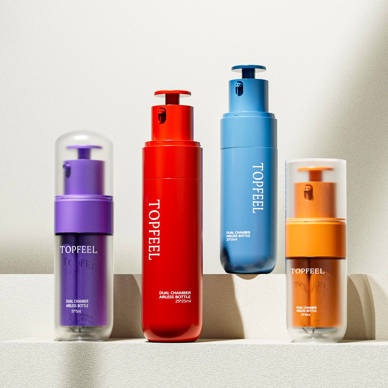 DA13 Dual Chamber Airless Bottle