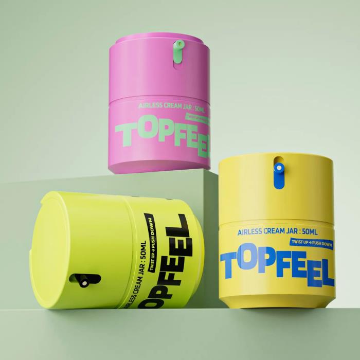 PJ102 Rotary Airless Cream Jar