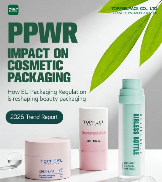 PPWRs impact for cosmetic packaging