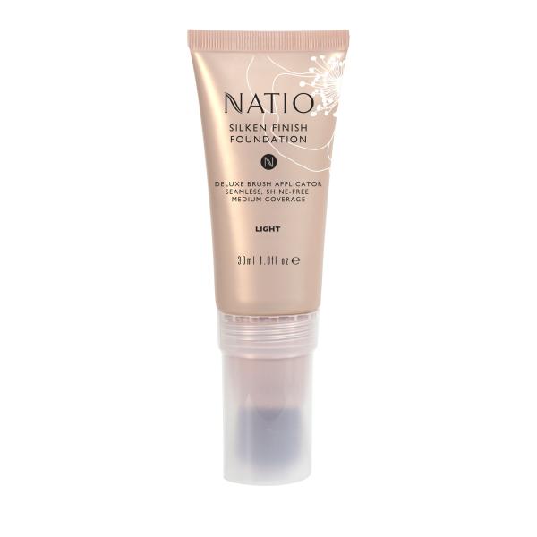 Natios new foundation in bold new Quadpack brush strokes