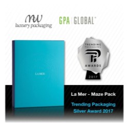 La Mer Maze Box Wins Silver at the Trending Packaging Awards